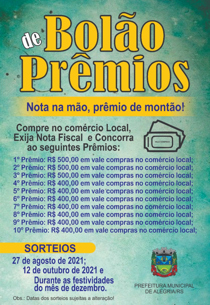 Programa Bolão de Prêmios 2021